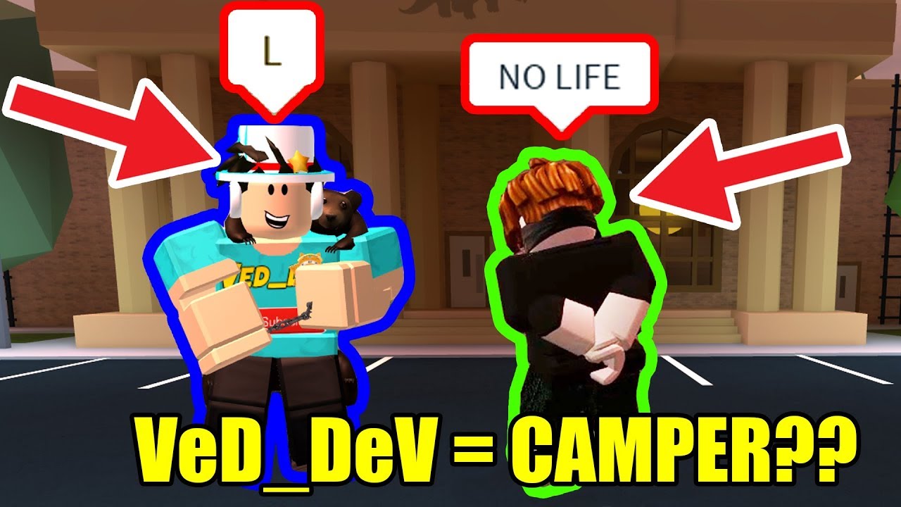 Ved Dev Is A Camping Cop Roblox Jailbreak 1v1 User Ved Dev Youtube - youtube jelly roblox jailbreak