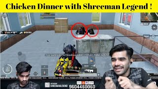 Shreeman Legend Chicken Dinner | PUBG mobile | #shreemanlegendarmy #shreemanlegendlive