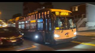 NJ Transit 2020 New Flyer XD60 #20899 on the 159 to Cliffside Park/Winston Towers @ Anderson Avenue