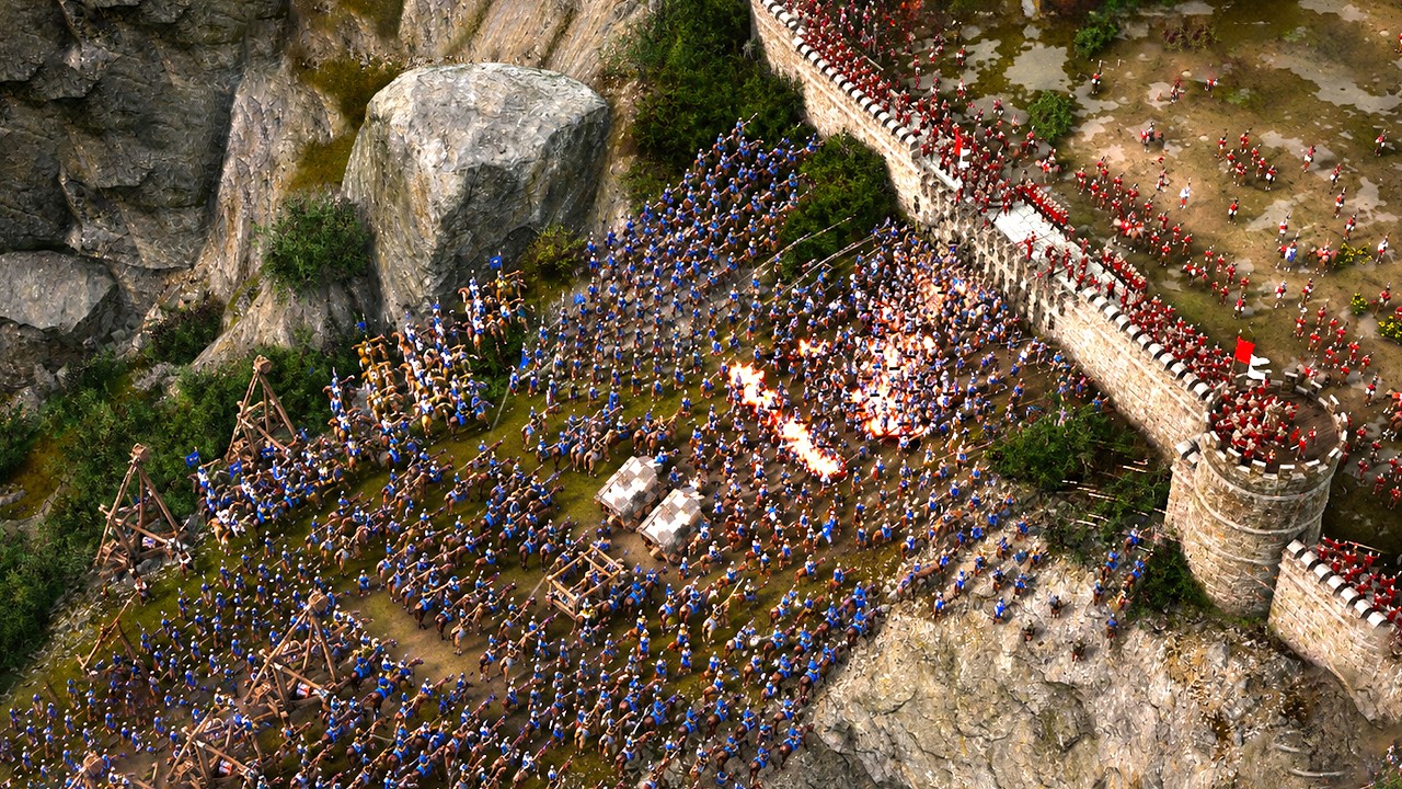 THE GREAT WALL (Last Stand against Massive Invasions) - Stronghold 4 Gameplay