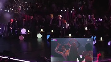 Seventeen, Monsta X, Pristin react to Twice - TT, Signal [MAMA JAPAN 2017]