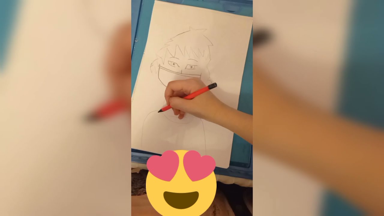 BASİT MASKELİ ERKEK ÇİZİMİ KARAKALEM ÇİZİMLERİ KOLAY NASIL YAPILIR?🎨👍🏻 @FİDANIN ÇİZİMLERİ