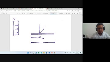 FM 31 – Drag force, Meandrag coefficient, local drag coefficient, VON KARMAN momentum integral