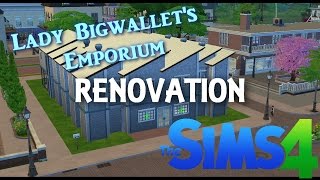 The Sims 4 - Speed Build - TheSimSupply Store Renovation