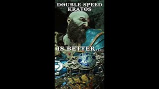 Double Speed Kratos Fighting in Muspelheim #shorts