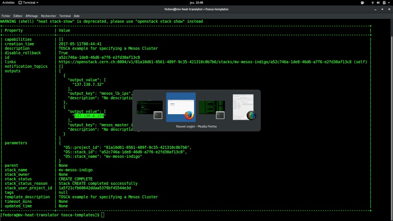 demo heat translator mesos