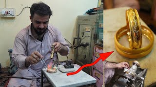 Expert Gold Smith Makes a Beautiful 21k Bangle | Amazing gold Bangle Making Process. by HM TechFair 402,109 views 1 year ago 15 minutes