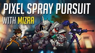 Overwatch Pixel Spray Pursuit - Tracerreinhardtwidowmaker