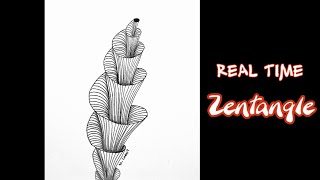 Zentangle in real time #zentangle #doodle #art #satisfying Please like