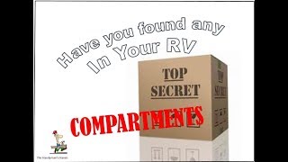 RV Secret Compartments