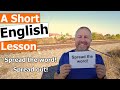 Learn the english phrases spread the word and spread out