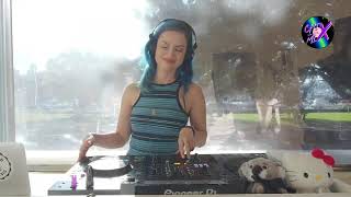 CHIX IN THE MIX Vs NRG BOYS LIVE SET with Sydney DJ Leila Hassan ( techno mini mix ) April 2024