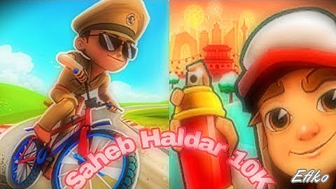 Little Singham Cycle VS Subway  surfers video 2026 Gameplay Android, ios Part | Saheb Haldar 10K 