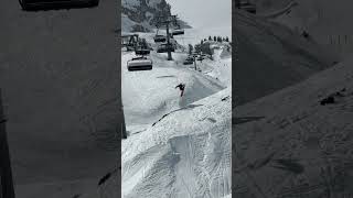 Who sent it the hardest? #ski #skiseason #skier #skiing #wintersports