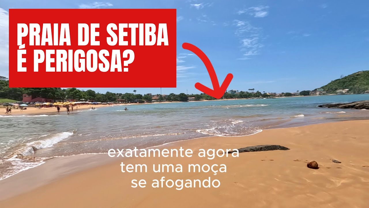 PRAIA DE SETIBA | GUARAPARI - ES | VERÃO 2024 - YouTube