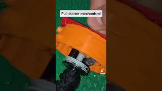 LEGO pull starter mechanism!