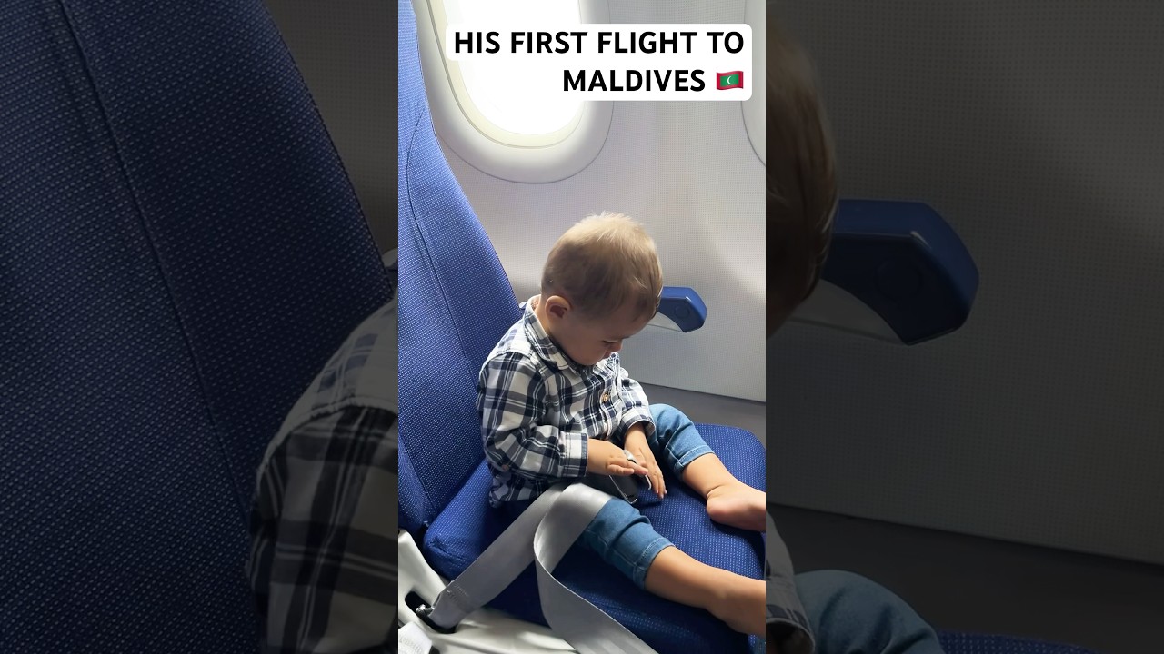 His first Maldives trip ​⁠