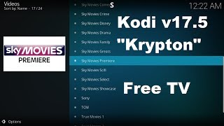 How To Add Free TV To Kodi v17.5 "Krypton" screenshot 2