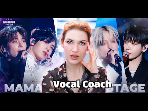 MAMA 2023 Group Stages: Great or total Flop? | Vocal Coach Reaction to TXT, RIIZE, ZB1, Le Sserafim