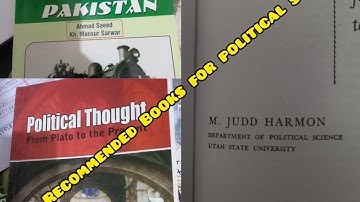 CSS Recommended books for political science.