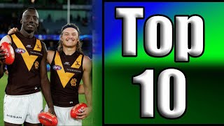 The 10 BEST MOMENTS from round six #afl   #footy