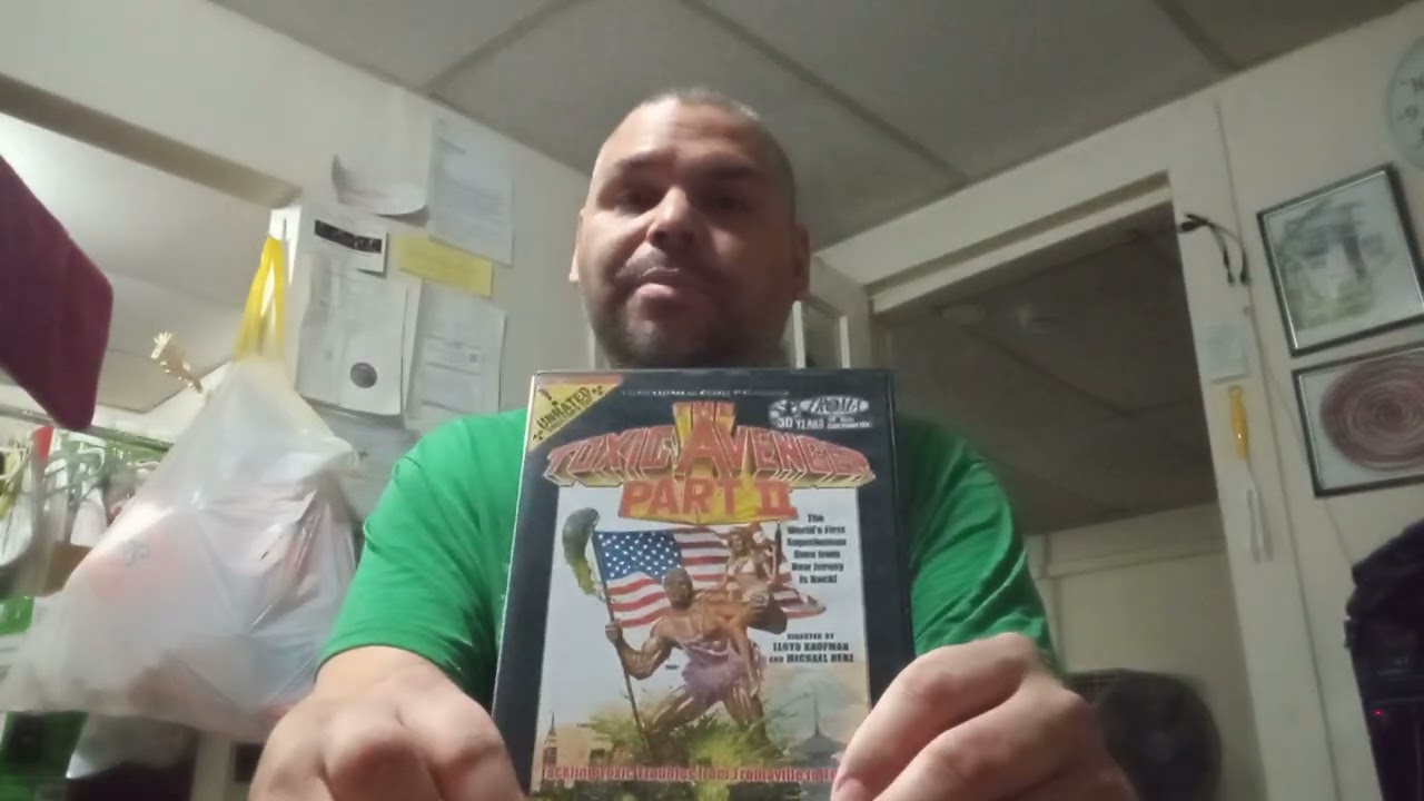 Vlog, movie review, the toxic avenger part 2.