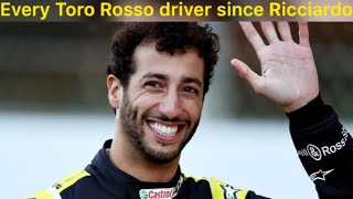 Every Toro Rosso\/Alfa Tauri driver since Daniel Ricciardo: Where are they now?