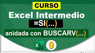 09 | Función SI anidada con BuscarV en Excel