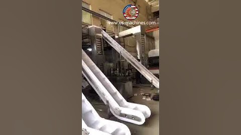 Large angle slope type bucket chain feeding machine elevator lifting machine testing video