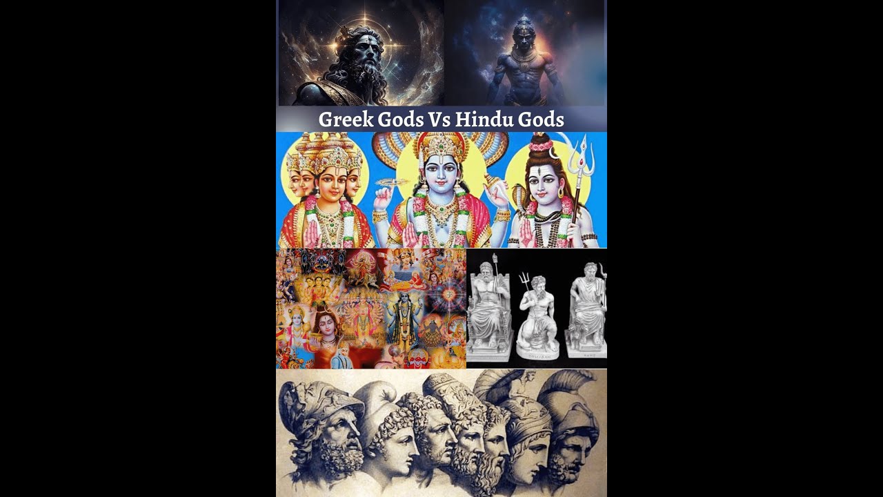 10 Shocking Similarities & Differences Between Hindu and Greek Mythology! ⚡🔥