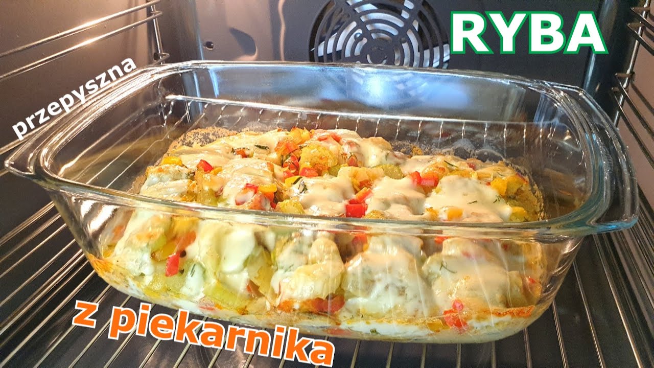Przepyszna ryba z piekarnika zapiekana z warzywami ⭐ proste i smaczne danie na święta 🎄 zapiekanka