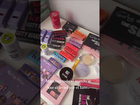 En medio de todo el hate, a mí me encantan los productos #krash #krashkosmetics