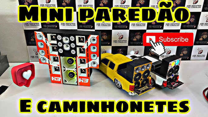 MINI PAREDAO 2 GRAVES A VENDA COM MP3 DE MOTO COM BLUETOOTH E LEDS 