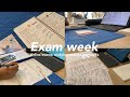 Exam week | 3 day study vlog | Korean planner and lots of studying