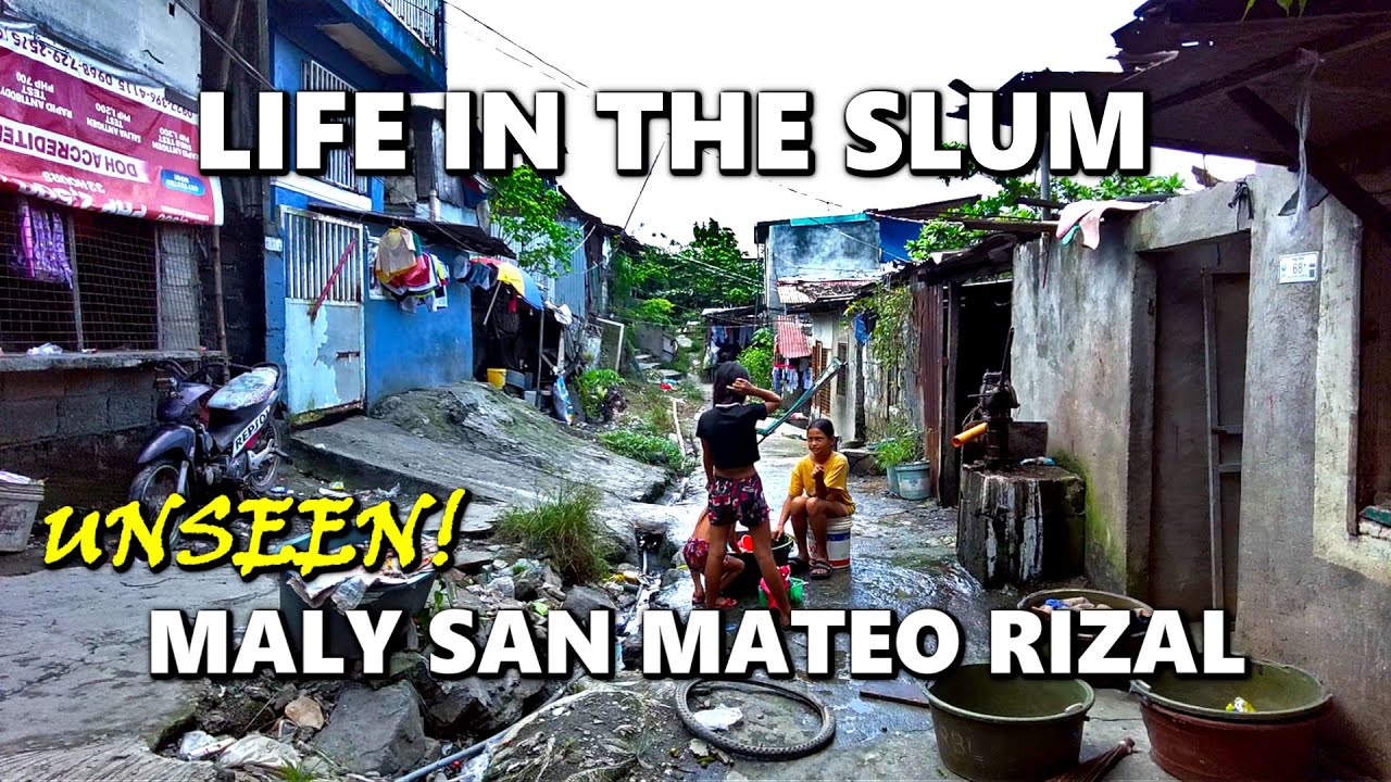 Maly Rizal NEVER SEEN SLUM WALK IN SAN MATEO RIZAL - EXPLORING MALY SAN MATEO [4K ...