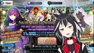 FGO 4th ANNIVERSARY GSSR ROLLS (no edits, just rolls)