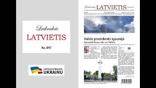 Laikraksts 'Latvietis' Nr. 897 Laikraksts 'Latvietis' Nr. 897