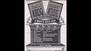 Smashing Pumpkins- KROQ Almost Acoustic Xmas, Universal Amp, L.A. 12/12/93 live DAT master xfer Net Worth