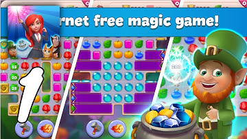 Becharmed - Match 3 Games Gameplay Walkthrough #1 - Level 1 ~ 9 (Android, IOS)