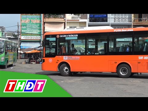 Video Người dân Đồng Tháp phấn khởi đi xe buýt mới ngày đầu... - youtube