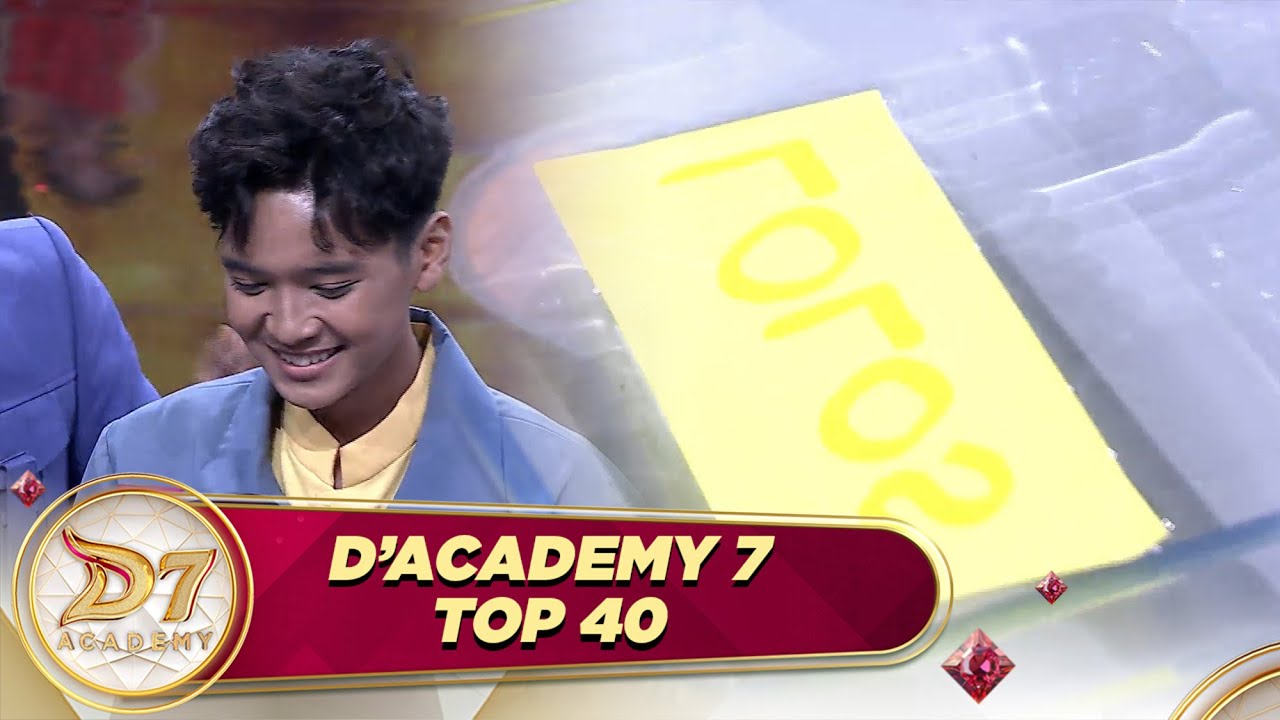 Arbil Lolos Dapat Kertas Dari Mae ! Momen Paling Tak Terduga! | D'academy 7 Top 40