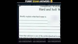 Funniest Exam Answers ! | 😂😂 || Mr Unknown Facts || #shorts screenshot 2