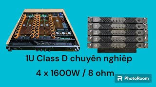 Main 1U 4kênh 1600W / 8 ohm . Auto 90V - 260V  Giá tốt nhất thị trường. DT / Zalo 0818 735345