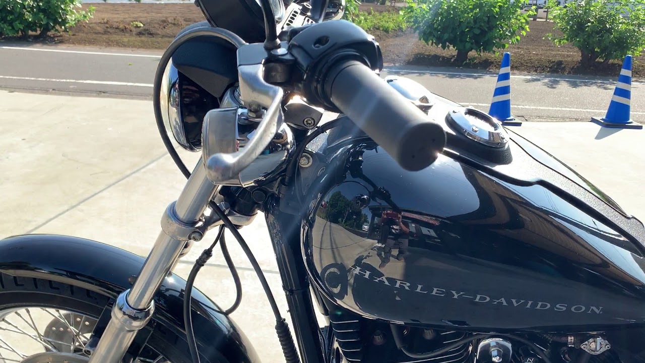 ○☆予備検査付き!!☆希少車!!☆クールな黒!!☆ ハーレー FXDX 1450 