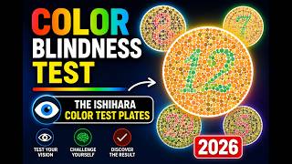 Color blindness test -  The Ishihara Color Test