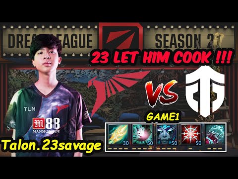 Talon vs Entity | 23savage Phantom Assassin : Dreamleague s21 Game1 Group Stage
