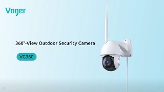 Introduction for 360° security camera VG360