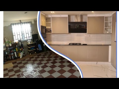 KITCHEN MAKEOVER na FUNDI NA MJENZI