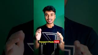How to make passport size photo in mobile #shorts screenshot 2