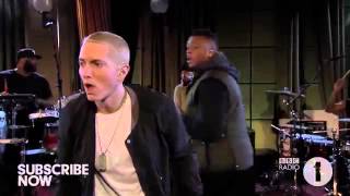 Eminem Berzerk live in BBC 1Radio